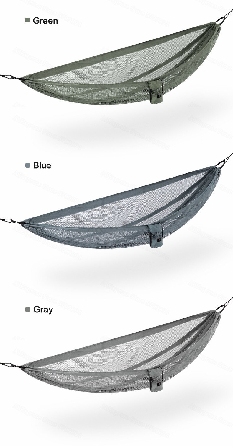 Cheap Goat Tents  Cobweb Hammock Breathable Ice Feel Mesh Spring Summer Outdoor Camping Tearproof Swing Hammock Bearing 200kg Portable Tents 